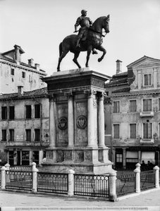 Reiterstatue des Condottiere Bartolomeo Colleoni (1400-75)