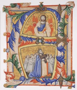 Christus erscheint David und einer Gruppe von Kamaldulensermönchen, 1390-1410
