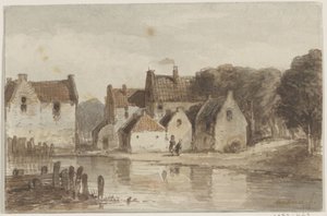 Häuser an einem Kanal