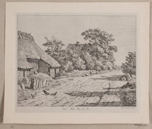 Udkanten af Kjær by på Als von Andreas Peter Madsen