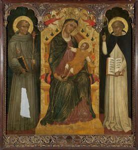 Madonna und Kind mit Heiligen