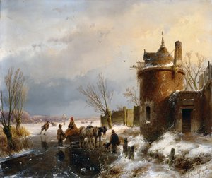 Eine Winterszene