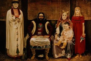 Ein Kaufmann und seine Familie im 17. Jahrhundert