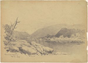 Potomac River unterhalb von Harper