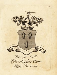 Wappen des Hochwohlgeborenen Christopher Vane, Lord Bernard von Andrew Johnston