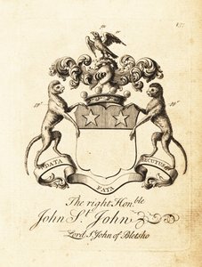 Wappen des hochverehrten John St.