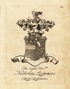 Wappen des Hochwohlgeborenen Nicholas Lechmere, Lord Lechmere
