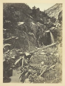 City Creek Canon, Wasatch Mountains, Salt Lake Valley von Andrew Joseph Russell