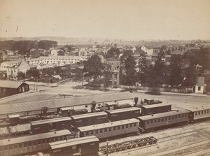 Nr. 89 - Alexandria, vom „Round House“ aus, Blick nach Norden von Andrew Joseph Russell