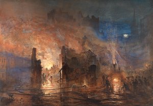 Das Feuer in Clerkenwell, 28. Juli 1876
