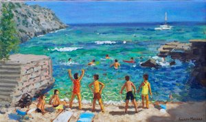 Cala Clara, Mallorca, 2023 von Andrew Macara