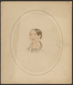 Porträt von Lavinia E. Walken (Mrs. A.J. Hill)