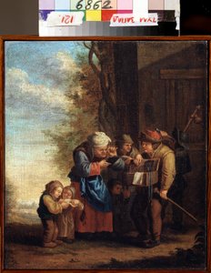 Der Brillenverkäufer. Allegorie des Sehens (aus der Serie Die fünf Sinne)