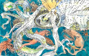 Tiefsee-Oktopus-Aufstieg von Andrii Kutsachenko