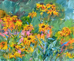 Lebendige Sommerblüten