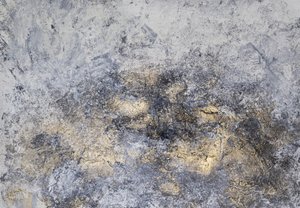 Metallisches Gold Grunge von Anete Purina-Purite