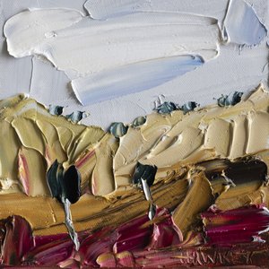 Texturierte Hügel Landschaft