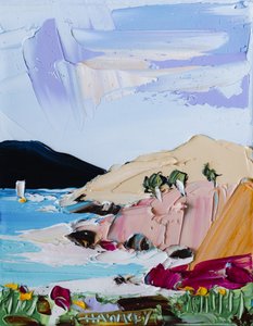 Lebendige Küstenlandschaft