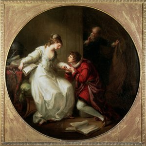 Abelard bittet um die Hand von Heloise