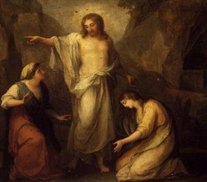 Christus erscheint Martha und Maria Magdalena