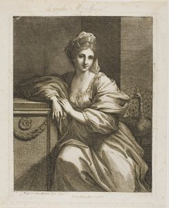 Juno und der Pfau von Angelica Kauffmann