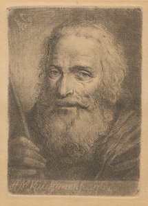 Porträt eines alten Mannes von Angelica Kauffmann