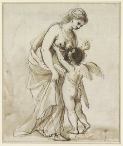 Venus und Amor von Angelica Kauffmann