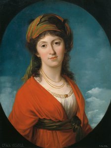 Porträt der Gräfin Marie Therese Meerfeld, geb. Dietrichstein, ca. 1790 von Angelica Kauffmann
