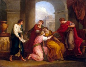 Virgil liest Augustus und Octavia die Aeneis vor, 1788