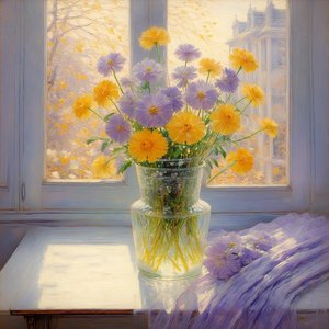 Florals 06, ca. 2020 von Angelita Hawke