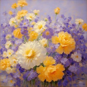 Florals 121, um 2025 von Angelita Hawke