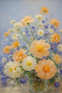 Florals 44, um 2022 von Angelita Hawke