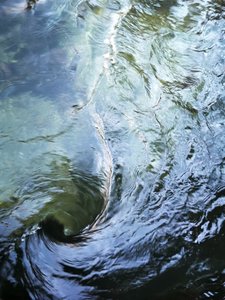 Tiefes Wasserspirale