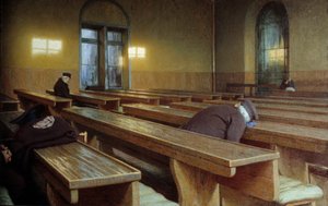Feiertag im Trivulzio-Hospiz in Mailand