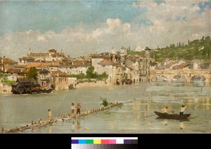Pescatori di sabbia o Verona Die Fischer oder Verona