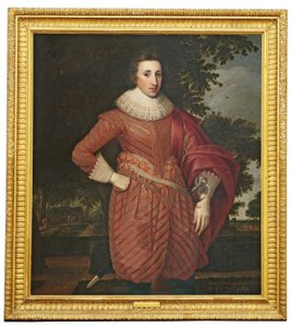 Porträt eines Gentlemans, traditionell identifiziert als Henry, Prinz von Wales, um 1620 von Anglo Flemish School