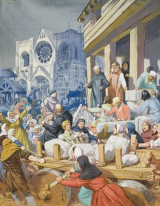 Abt Suger und der Bau der Abtei von St. Denis von Angus McBride