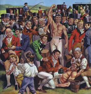 Boxen im frühen 19. Jahrhundert in England von Angus McBride