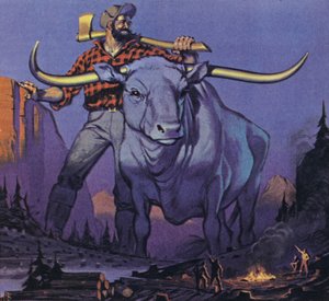 Paul Bunyan und Babe
