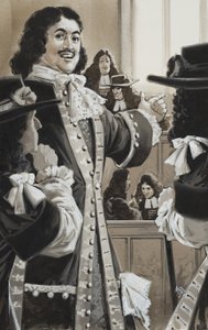 Peter der Große (1672-1725) am Hof