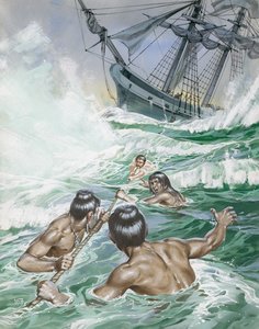 Der Heldentum einer Maori-Frau