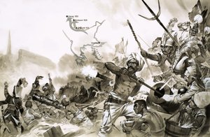 Die türkischen Armeen von Suleiman belagern Wien im Jahr 1529 von Angus McBride