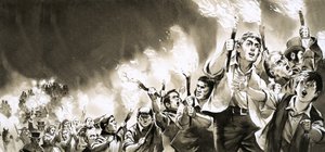 Fackelzug zur Unterstützung der Anti-Corn Law League von Angus McBride