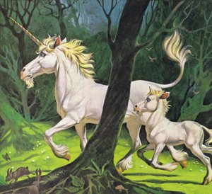 Einhörner von Angus McBride