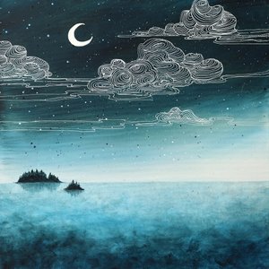 Mondbeschienene Inselnacht von Ania Witwitzka