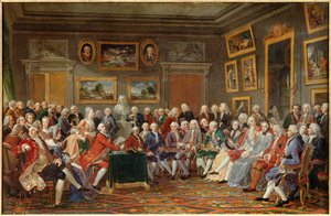 Der Salon von Madame Geoffrin