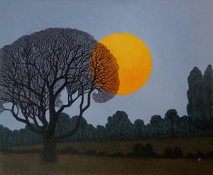Aufgehender Mond, 2014