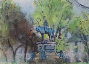 Charlotte Square, Edinburgh von Ann Oram