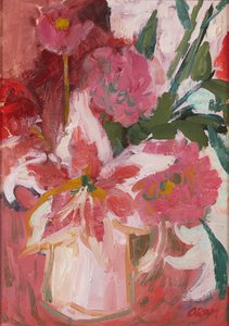 Rosa Stillleben