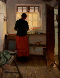 Das Mädchen in der Küche
